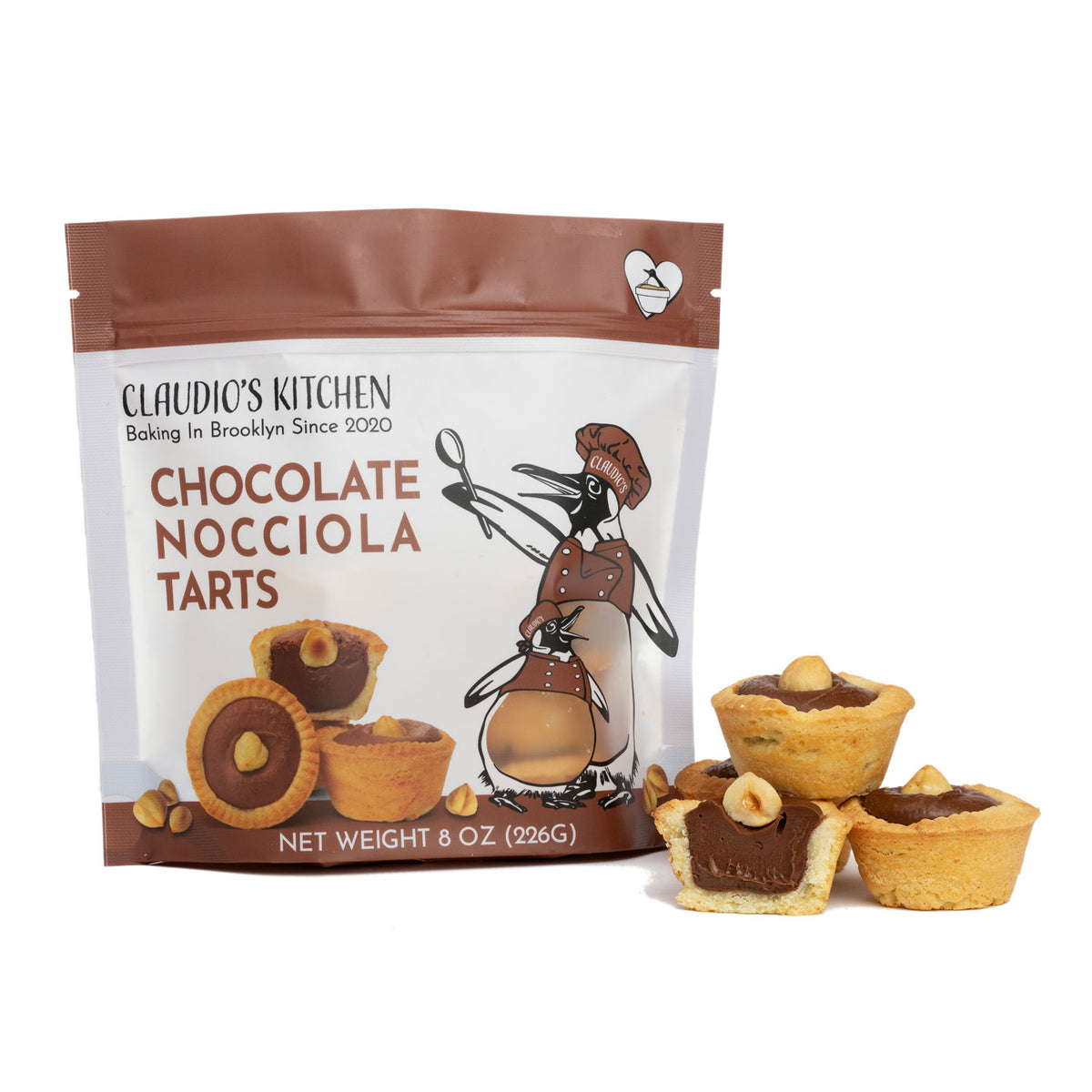 Chocolate Nocciola Tarts