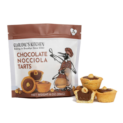 Chocolate Nocciola Tarts